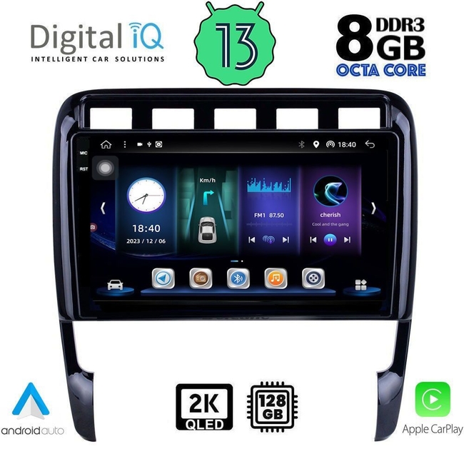 DIGITAL IQ BXD 11535_CPA (9inc) MULTIMEDIA TABLET for PORSCHE CAYENNE mod. 2002-2011