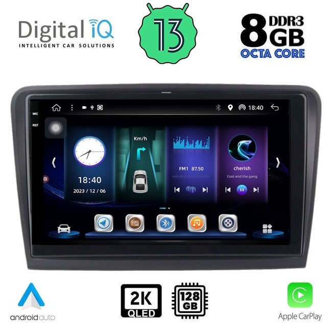 DIGITAL IQ BXD 11604_CPA (10inc) MULTIMEDIA TABLET for SKODA SUPERB mod. 2008-2015