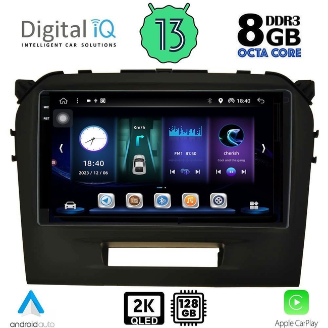 DIGITAL IQ BXD 11697_CPA (9inc) MULTIMEDIA TABLET for SUZUKI VITARA mod. 2016-2022