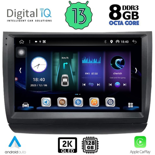 DIGITAL IQ BXD 11728_CPA (9inc) MULTIMEDIA TABLET for TOYOTA PRIUS mod. 2003-2009