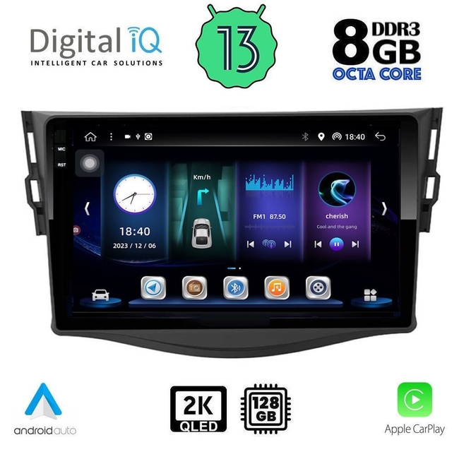 DIGITAL IQ BXD 11731_CPA (9inc) MULTIMEDIA TABLET for TOYOTA RAV 4 mod. 2006-2012