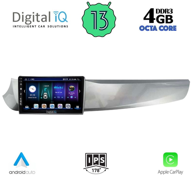 DIGITAL IQ BXD 6025_CPA (9inc) MULTIMEDIA TABLET for ALFA ROMEO GIULIETTA mod. 2010-2014