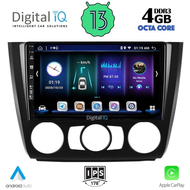 DIGITAL IQ BXD 6040_CPA A/C (9inc) MULTIMEDIA TABLET for BMW S.1  E81-82-87-88 mod. 2004-2013