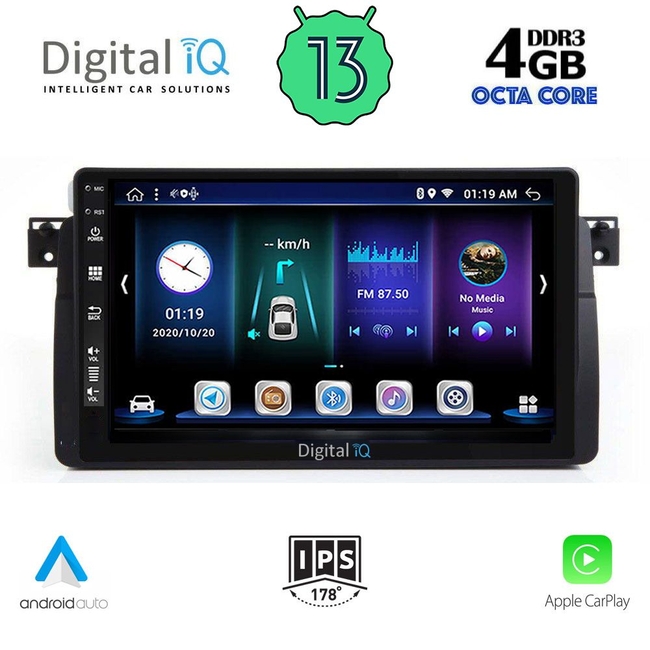 DIGITAL IQ BXD 6042_CPA (9inc) MULTIMEDIA TABLET for BMW E46 mod. 1998-2005