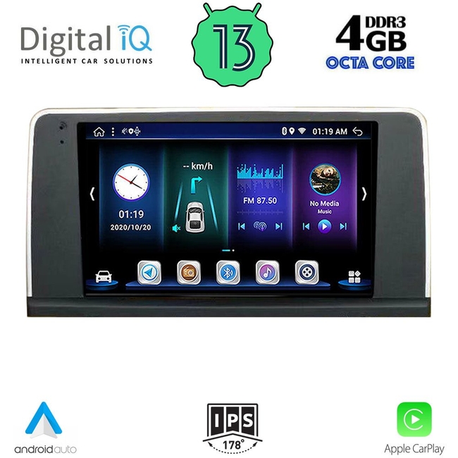 DIGITAL IQ BXD 6050_CPA CLIMA (9inc) (NBT) MULTIMEDIA TABLET for BMW S.3-4 (F30-32) mod. 2012-2018