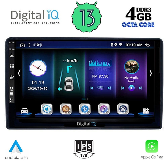 DIGITAL IQ BXD 6081_CPA (9inc) MULTIMEDIA TABLET for CITROEN – PEUGEOT mod. 2008-2018