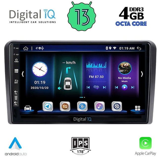 DIGITAL IQ BXD 6087_CPA (10inc) MULTIMEDIA TABLET for CITROEN C5-DS5 mod. 2007-2017 (with ORIGINAL NAVI)