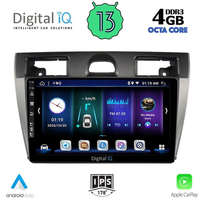 DIGITAL IQ BXD 6153_CPA (9inc) MULTIMEDIA TABLET for FORD FIESTA mod. 2005-2008