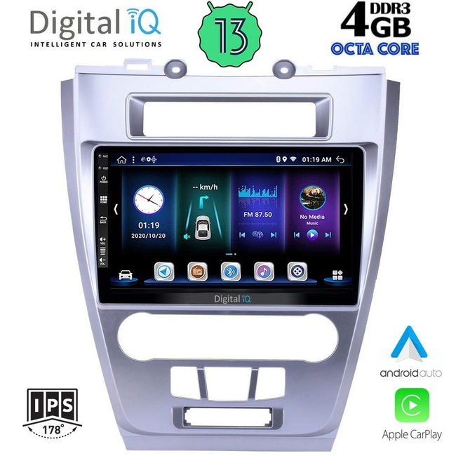 DIGITAL IQ BXD 6159_CPA (10inc) MULTIMEDIA TABLET for FORD FUSION mod. 2012-2017