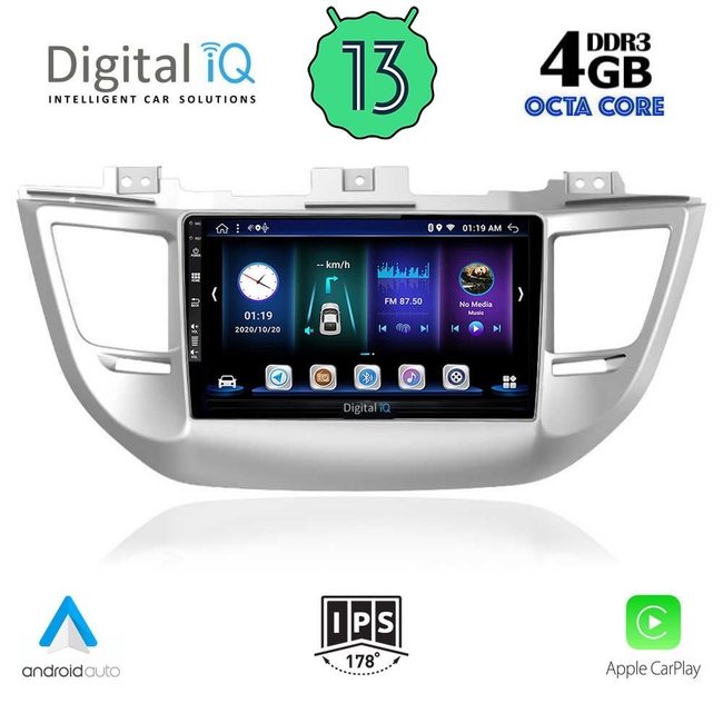 DIGITAL IQ BXD 6243_CPA (9inc) MULTIMEDIA TABLET for HYUNDAI TUSCON  mod. 2015-2019