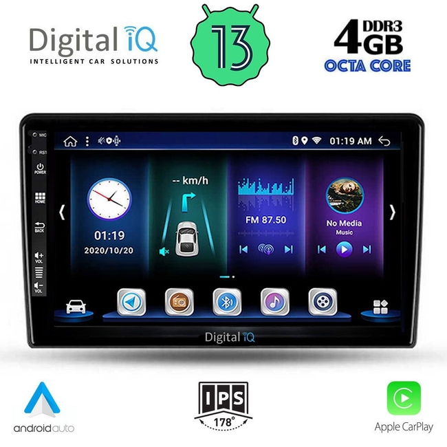 DIGITAL IQ BXD 6301_CPA (9inc) MULTIMEDIA TABLET for KIA CEED  mod. 2009-2012