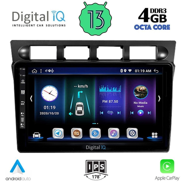 DIGITAL IQ BXD 6306_CPA (9inc) MULTIMEDIA TABLET for KIA PICANTO mod. 2004-2008