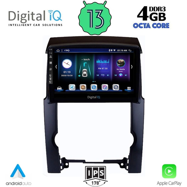 DIGITAL IQ BXD 6318_CPA (10inc) MULTIMEDIA TABLET for KIA SORENTO mod. 2009-2014