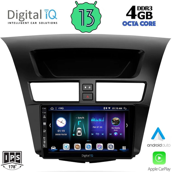 DIGITAL IQ BXD 6364_CPA (9inc) MULTIMEDIA TABLET for MAZDA BT50 mod. 2012-2019