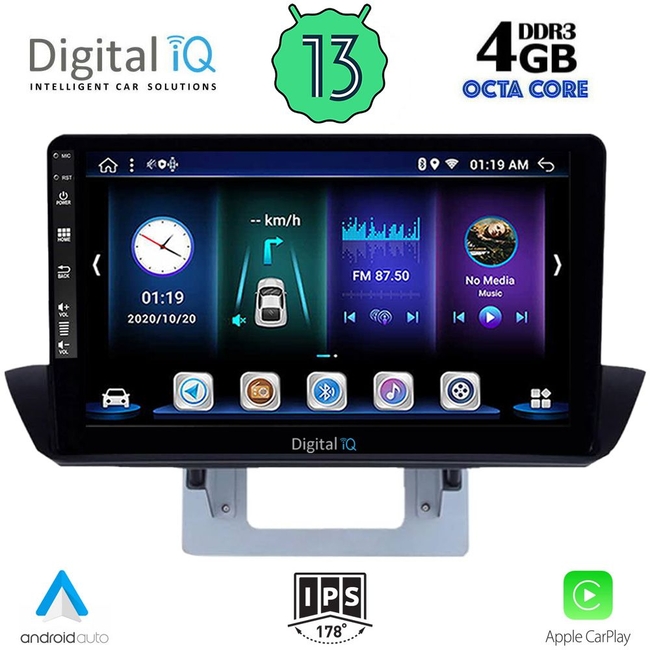 DIGITAL IQ BXD 6364_CPA DASH (9inc) MULTIMEDIA TABLET for MAZDA BT50 mod. 2012-2019