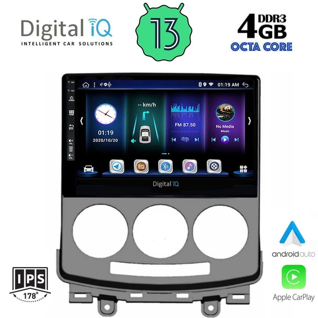 DIGITAL IQ BXD 6370_CPA (9inc) MULTIMEDIA TABLET for MAZDA 5  mod. 2004-2010