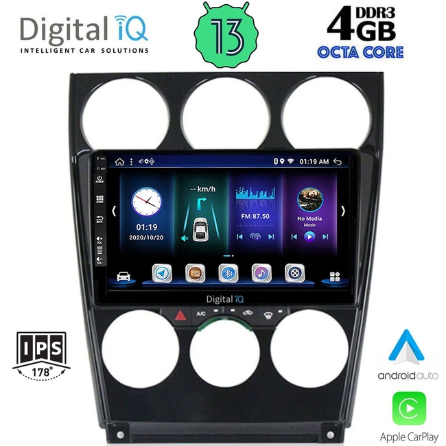 DIGITAL IQ BXD 6375_CPA (9inc) MULTIMEDIA TABLET for MAZDA 6 (FACELIFT) mod. 2005-2008