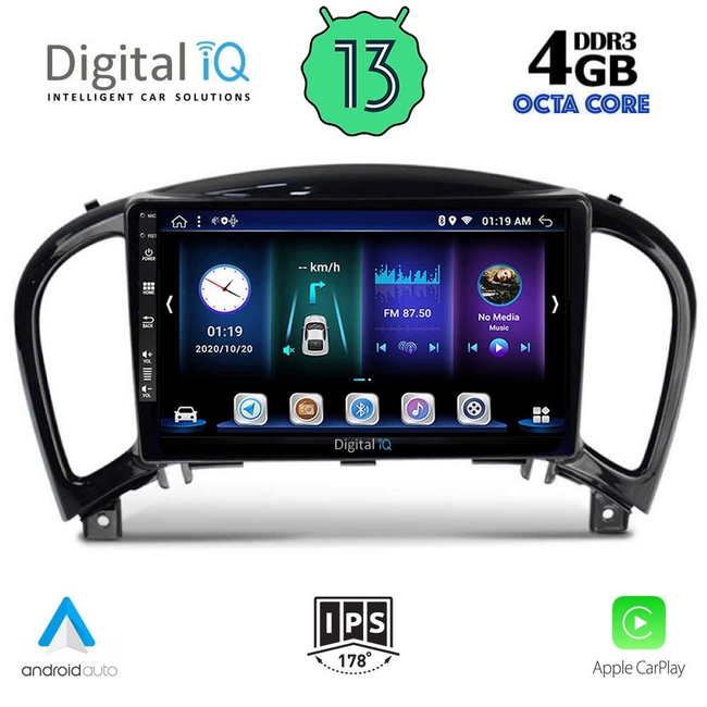 DIGITAL IQ BXD 6452_CPA (9inc) MULTIMEDIA TABLET for NISSAN JUKE mod. 2009-2020