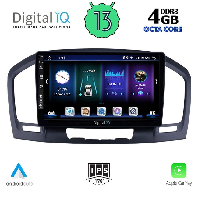 DIGITAL IQ BXD 6491_CPA (9inc) MULTIMEDIA TABLET for OPEL INSIGNIA  mod.2008-2013