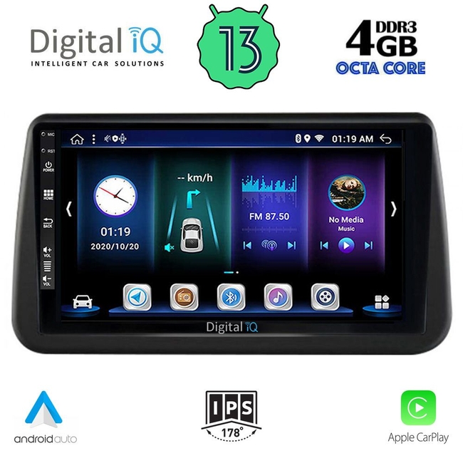 DIGITAL IQ BXD 6494_CPA (9inc) MULTIMEDIA TABLET for OPEL MERIVA mod. 2010-2017