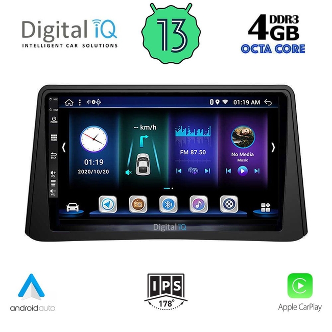 DIGITAL IQ BXD 6496_CPA (9inc) MULTIMEDIA TABLET for OPEL MOKKA mod. 2012-2015