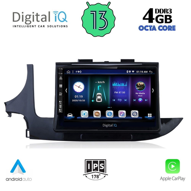 DIGITAL IQ BXD 6497_CPA (9inc) MULTIMEDIA TABLET for OPEL MOKKA mod. 2016-2021