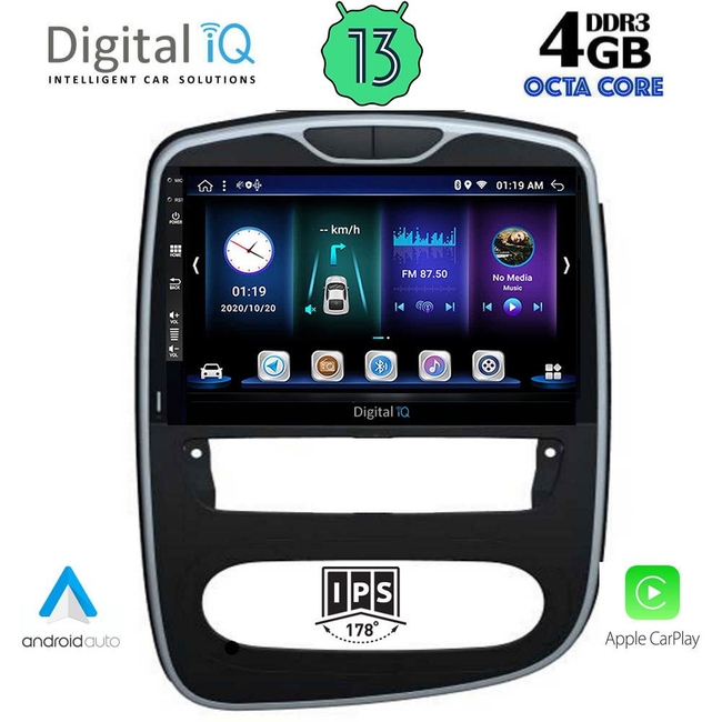 DIGITAL IQ BXD 6545_CPA (10inc) MULTIMEDIA TABLET for RENAULT CLIO mod. 2016>