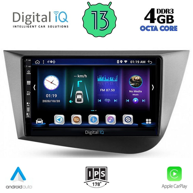 DIGITAL IQ BXD 6574_CPA (9inc) MULTIMEDIA TABLET for SEAT LEON mod. 2005-2012