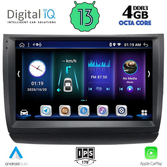 DIGITAL IQ BXD 6728_CPA (9inc) MULTIMEDIA TABLET for TOYOTA PRIUS mod. 2003-2009