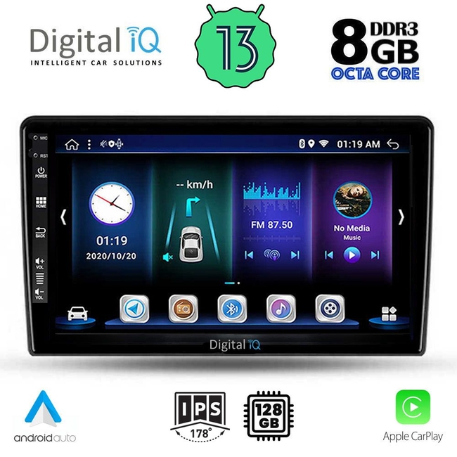 DIGITAL IQ BXD 8301_CPA (9inc) MULTIMEDIA TABLET for KIA CEED  mod. 2009-2012