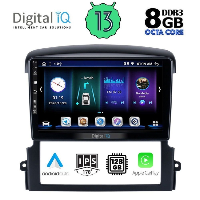 DIGITAL IQ BXD 8317_CPA (9inc) MULTIMEDIA TABLET for KIA SORENTO mod. 2006-2009