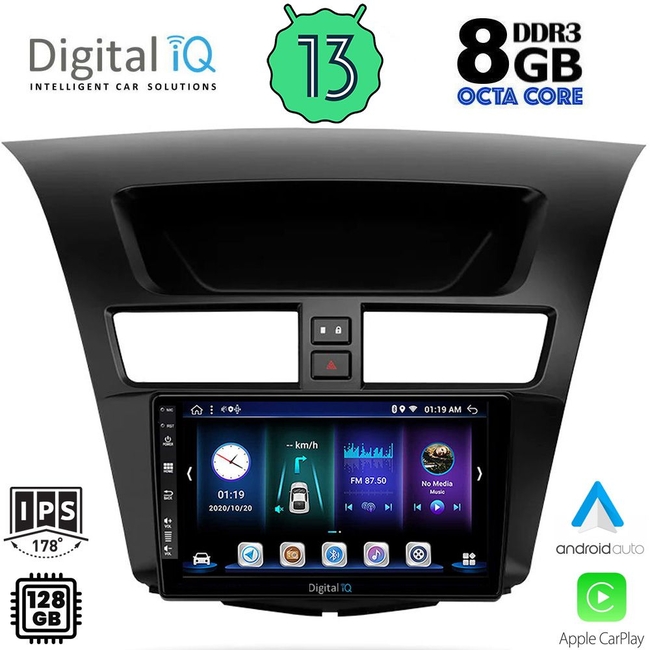 DIGITAL IQ BXD 8364_CPA (9inc) MULTIMEDIA TABLET for MAZDA BT50 mod. 2012-2019