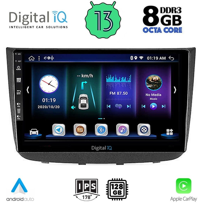 DIGITAL IQ BXD 8420_CPA (10inc) MULTIMEDIA TABLET for MERCEDES VITO - VIANO (W639) mod. 2003-2007