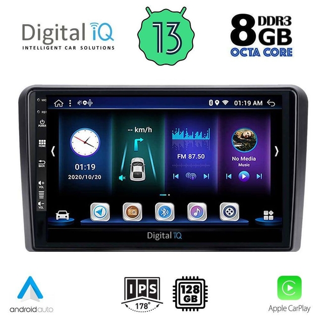 DIGITAL IQ BXD 8451_CPA (10inc) MULTIMEDIA TABLET for NISSAN MICRA mod. 2014-2017