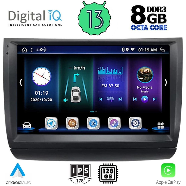 DIGITAL IQ BXD 8728_CPA (9inc) MULTIMEDIA TABLET for TOYOTA PRIUS mod. 2003-2009