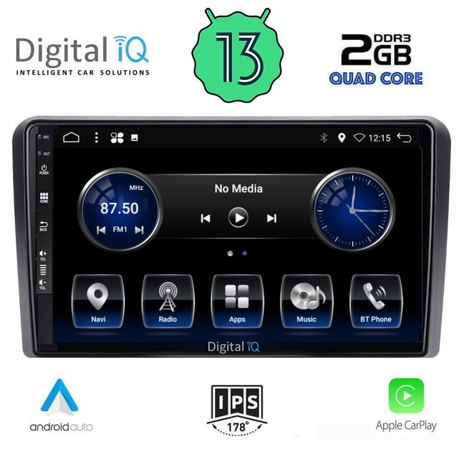 DIGITAL IQ BXH 3087_CPA (10inc) MULTIMEDIA TABLET for CITROEN C5-DS5 mod. 2007-2017 (with ORIGINAL NAVI)