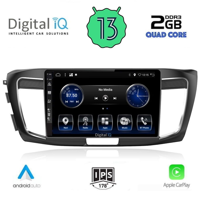 DIGITAL IQ BXH 3183_CPA (9inc) MULTIMEDIA TABLET for HONDA ACCORD mod. 2008-2013