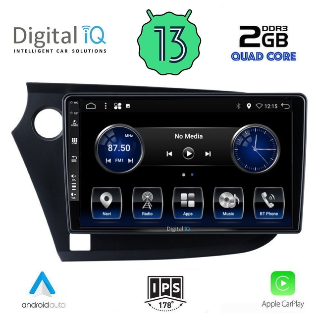 DIGITAL IQ BXH 3205_CPA (9inc) MULTIMEDIA TABLET for HONDA INSIGHT mod. 2009-2014