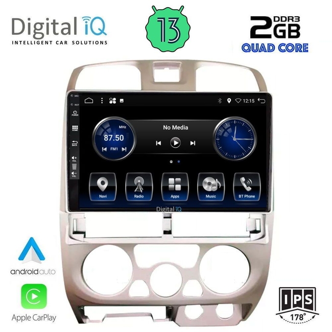 DIGITAL IQ BXH 3253_CPA (9inc) MULTIMEDIA TABLET for ISUZU D-MAX mod. 2002-2008