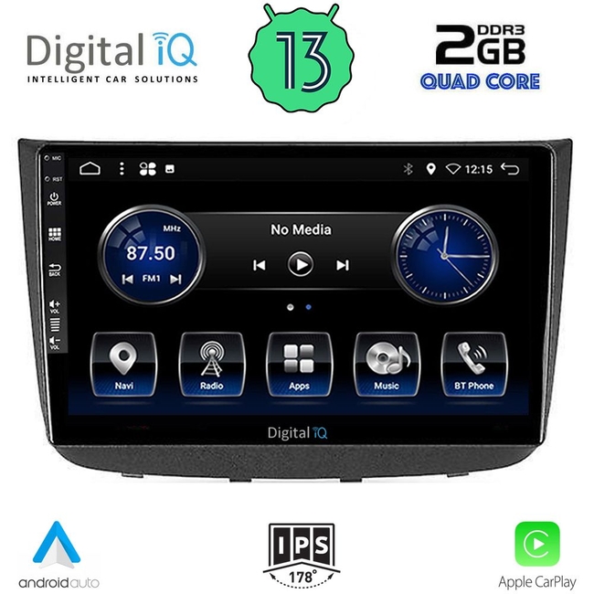 DIGITAL IQ BXH 3420_CPA (10inc) MULTIMEDIA TABLET for MERCEDES VITO - VIANO (W639) mod. 2003-2007