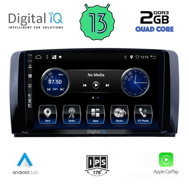 DIGITAL IQ BXH 3422_CPA (9inc) MULTIMEDIA TABLET for MERCEDES R (W251) mod. 2006-2015