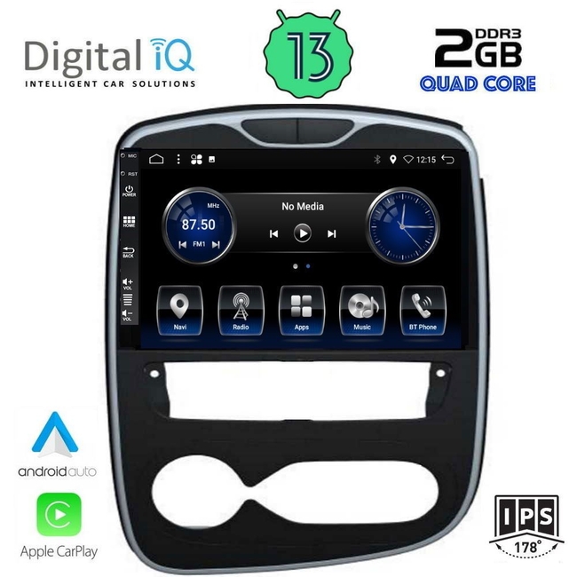 DIGITAL IQ BXH 3545_CPA (10inc) MULTIMEDIA TABLET for RENAULT CLIO mod. 2016>