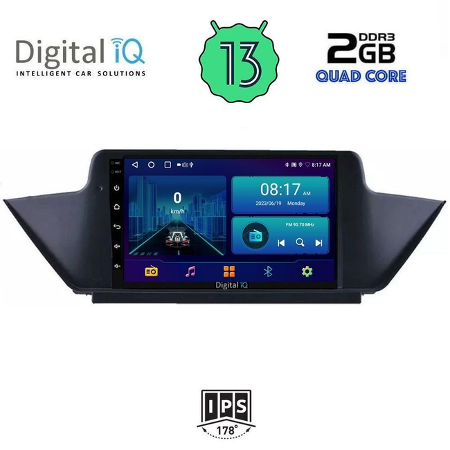 DIGITAL IQ BXB 1056_CPA (10inc) MULTIMEDIA TABLET for BMW X1 mod. 2009-2015