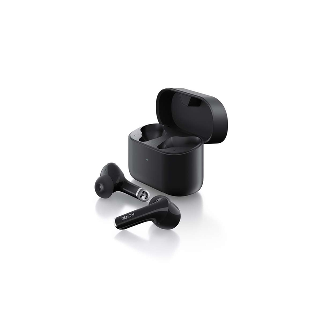 Denon AH-C830NCW True Wireless In-Ear Headphones with Active Noise Cancelling (Black)