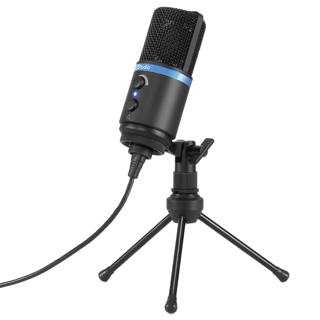 IK Multimedia iRig Mic Studio Black - Πυκνωτικό Stereo USB