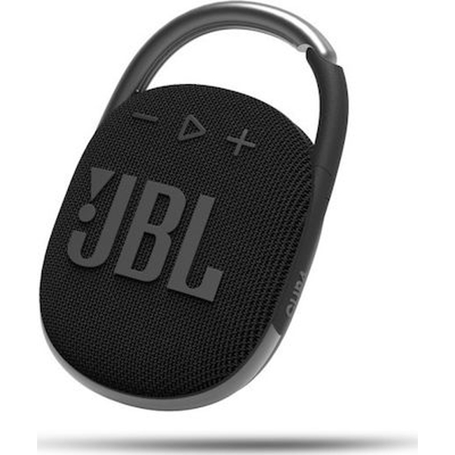JBL Clip 4 Waterproof IP67 Black  - 3 Χρόνια Εγγύηση Αντιπροσωπείας-
