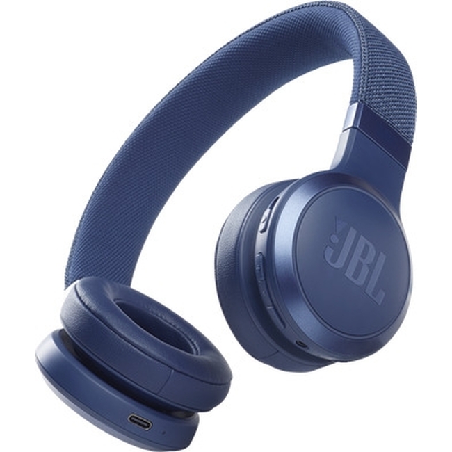 JBL Live 460NC On-Ear Bluetooth Adaptive NC Blue