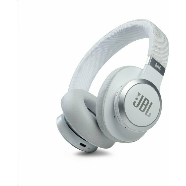 JBL Live 660NC On-Ear Bluetooth Adaptive NC White
