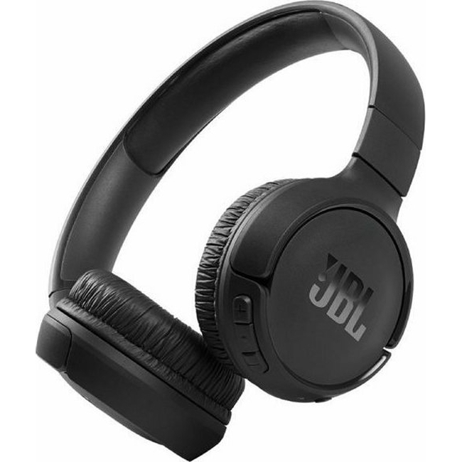 Black On-Ear Bluetooth Headphones