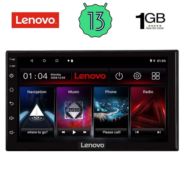 LENOVO LNA 196_GPS (7" DECK) MULTIMEDIA 2DIN